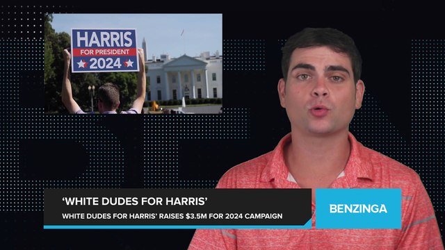 'White Dudes for Harris' Raises $3.5 Million for Kamala Harris' 2024 Presidential Campaign
