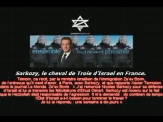 sarkozy, le cheval de troie d'israel en France