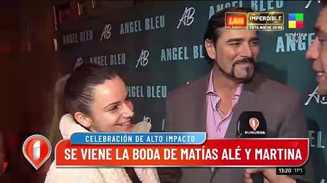 Se viene la boda de Matías Alé y Martina: Me encanta que estén invitada sus exs
