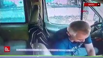 Denizli'de minibüslerden hırsızlık şüphelisi, kameralardan tespit edilip yakalandı
