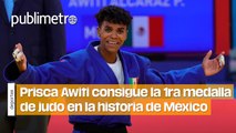 Prisca Awiti consigue la primera medalla de judo en la historia de México