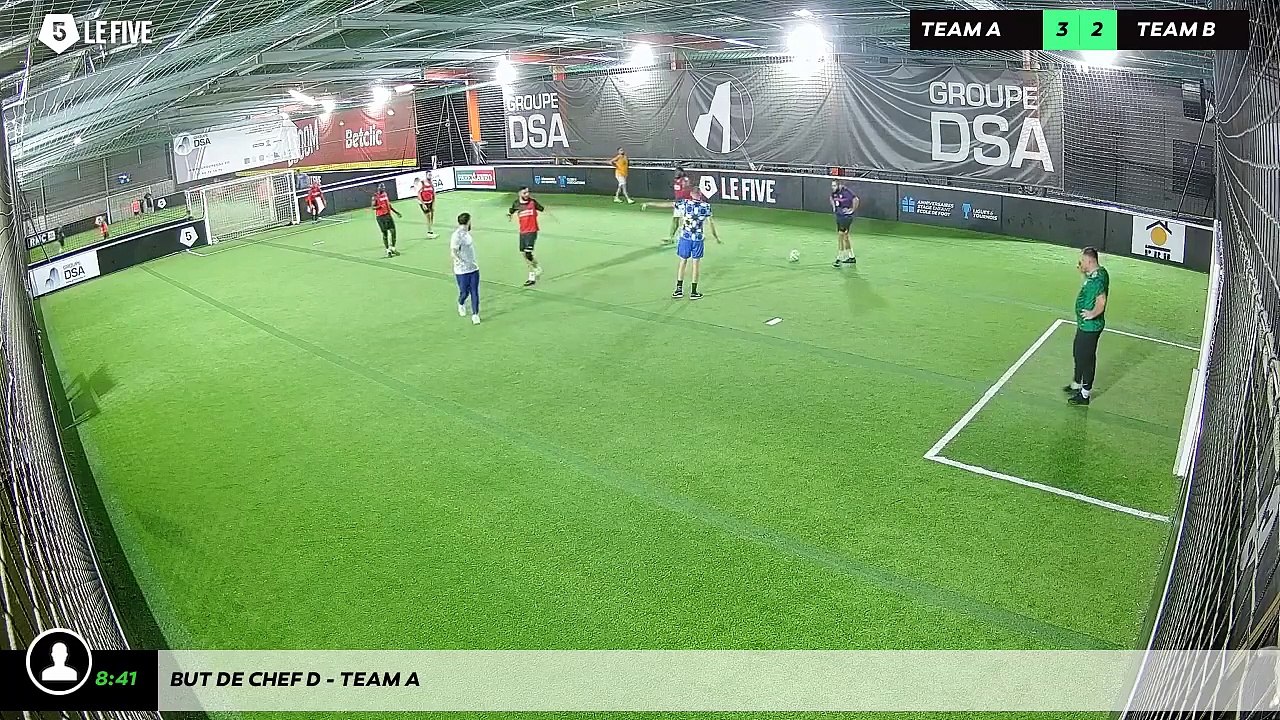 But de Chef D - Team A