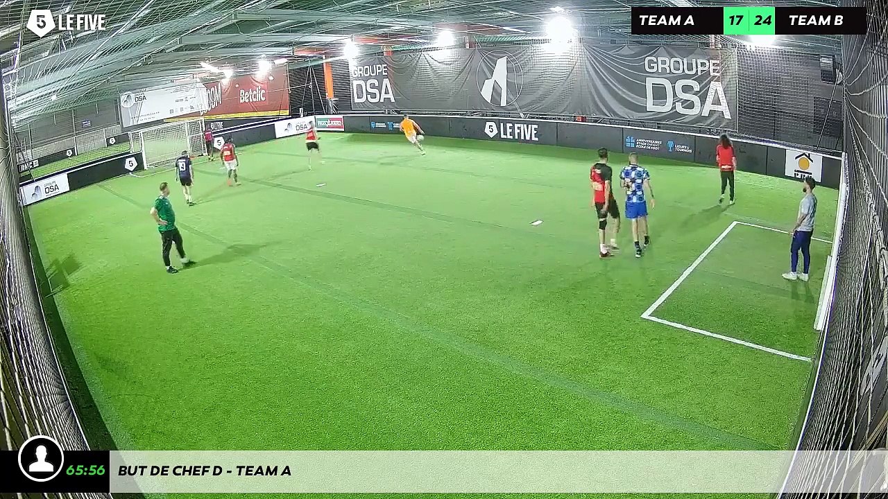But de Chef D - Team A