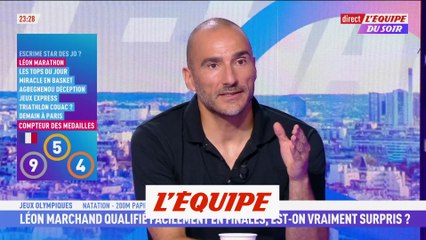 « Marchand exploite son potentiel » - Paris 2024 - Natation - Sammut