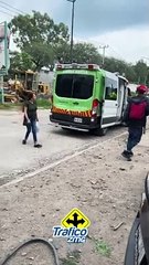 Hubo una explosión en el ingreso a Albereda Residencial, ubicado sobre la carretera a El Salto