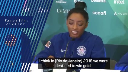The pressure felt different - Biles after winning gold in Paris