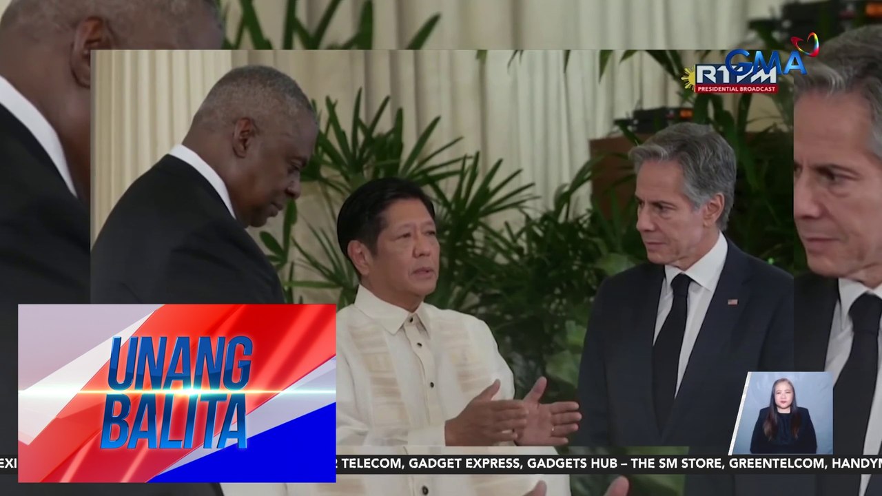 U.S. Sec. of State Blinken at U.S. Defense Sec. Austin, nakiramay sa mga nasalanta ng bagyo at habagat | Unang Balita