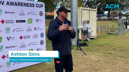 Group 7 football operations manager Ashton Sims