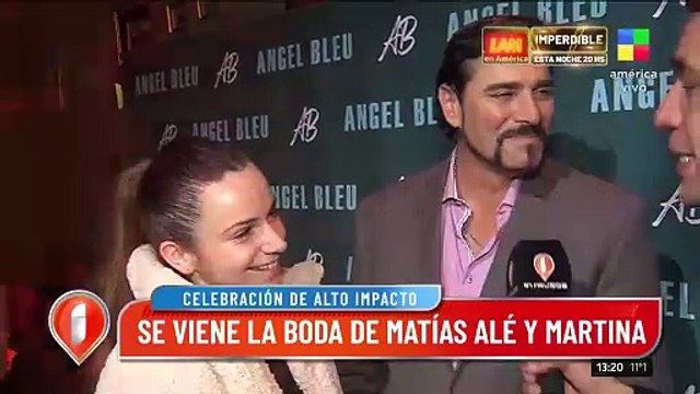 La reacción de la novia de Matías Alé cuando supo que sus ex novias estarán presentes en su boda