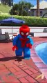 GTA V _ IRON MAN SON MAKE A SWIMMING POOL PART 4 _shorts(360P)