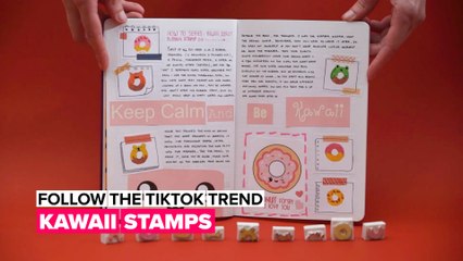 Follow the TikTok trend: Eraser stamps