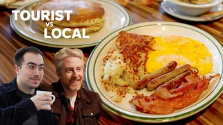 A British tourist and a local find the best diner breakfast in Los Angeles