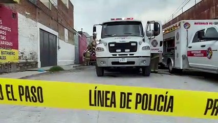 Se registró un incendio en una fábrica de textiles y maquila de hilos, ubicada sobre Mariano Otero