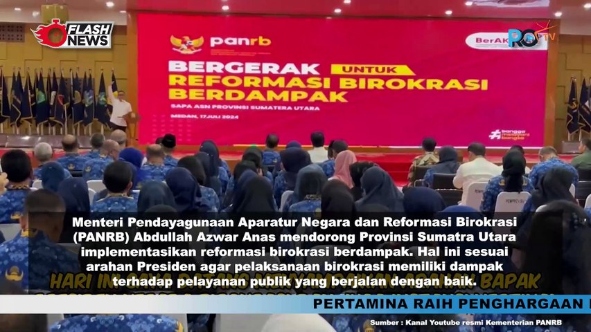 Berkunjung ke Medan, Menteri ANRB Dukung Provinsi Sumatra Utara Implementasikan Birokrasi Berdampak