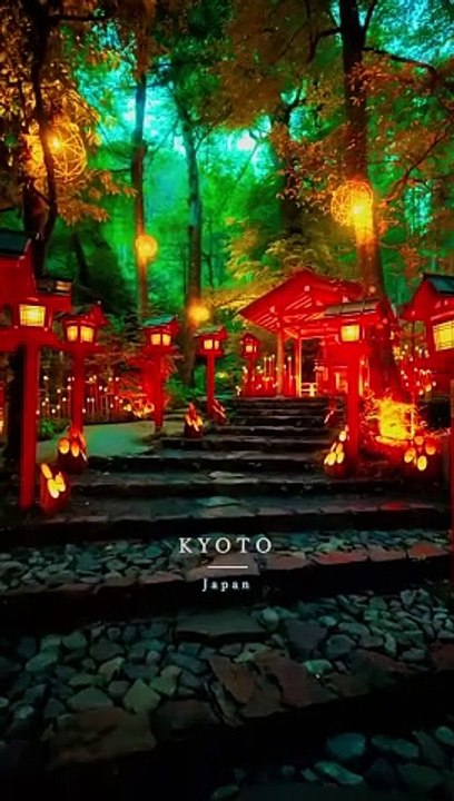 JAPAN KYOTO   Kifune Shrine Kyoto ⛩️