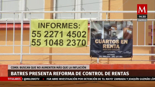 Martí Batres presenta reformas para limitar aumentos a la renta de vivienda en Ciudad de México