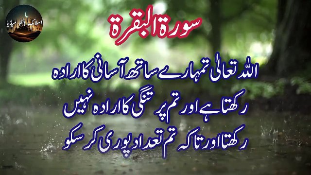 Surah Al Bakra | Ayat of the day | Qurani Ayat | Islamic Ayat | Hadees e Nabvi