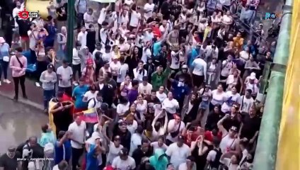 Protes Warga Venezuela Atas Kemengangn Maduro di Pemilihan Presiden Venezuela