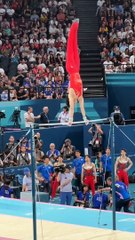 The mistake of losing the gold medal,#ParisOlympic #CompetitiveGymnastics#gymnastics