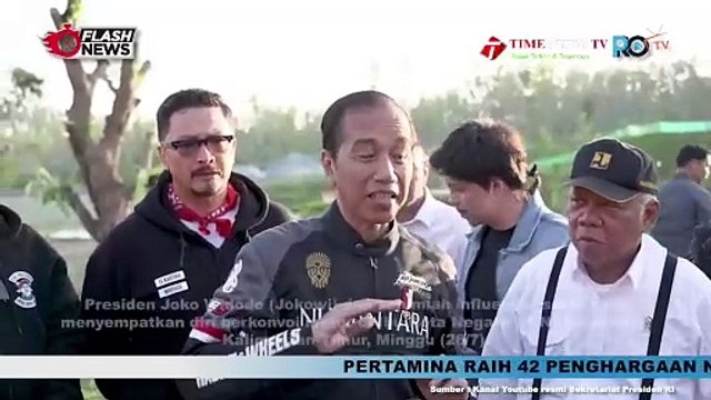 INI STATEMENT PRESIDEN JOKOWI USAI KONVOI MOTOR DI IKN BARENG ARTIS DAN INFLUENCER