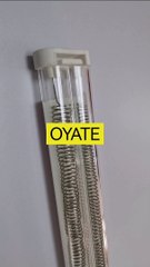 Aloy wire half white halogen heat lamp for PET blowing machine