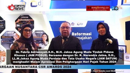 Jam Pidsus dan Jam Datun Terima Penghargaan Reformasi Perpajakan