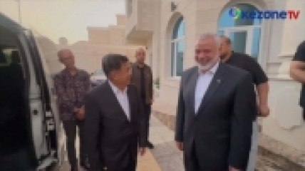 Momen Jusuf Kalla Bertemu Ismail Haniya, Serukan Hamas dan Fatah Bersatu demi Palestina