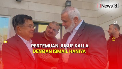 Potret Jusuf Kalla saat Bertemu Ismail Haniya, Serukan Hamas dan Fatah Bersatu demi Palestina