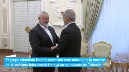 Ismail Haniya líder de Hamás, asesinado en Teherán