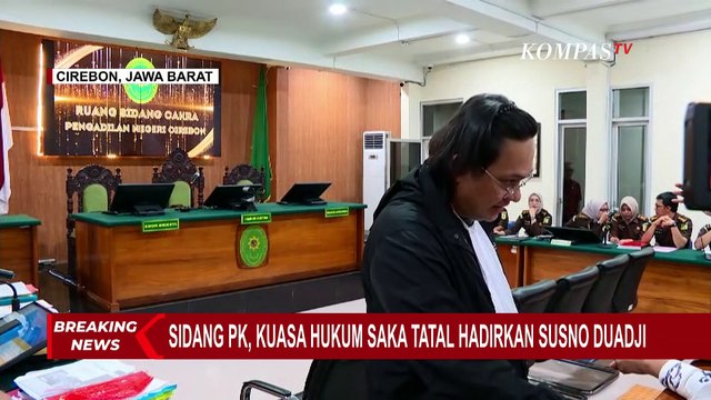 Hadiri Sidang PK Saka Tatal Hari Ini, Begini Wajah Susno Duadji di Ruang Sidang