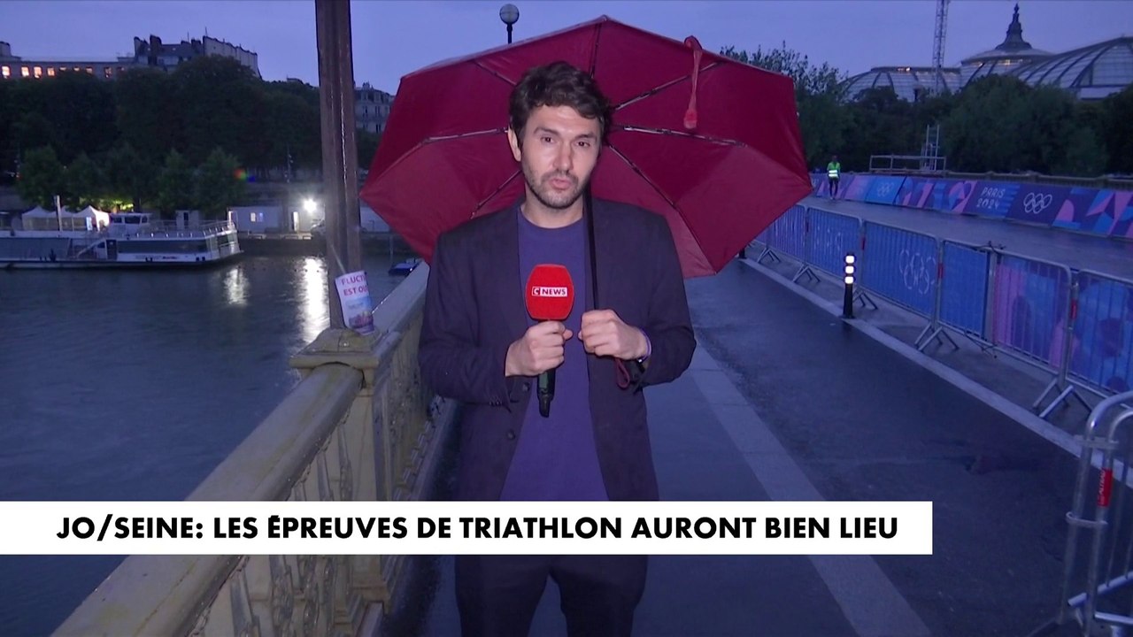 Jeux olympiques dans la Seine : les épreuves de triathlon auront bien lieu