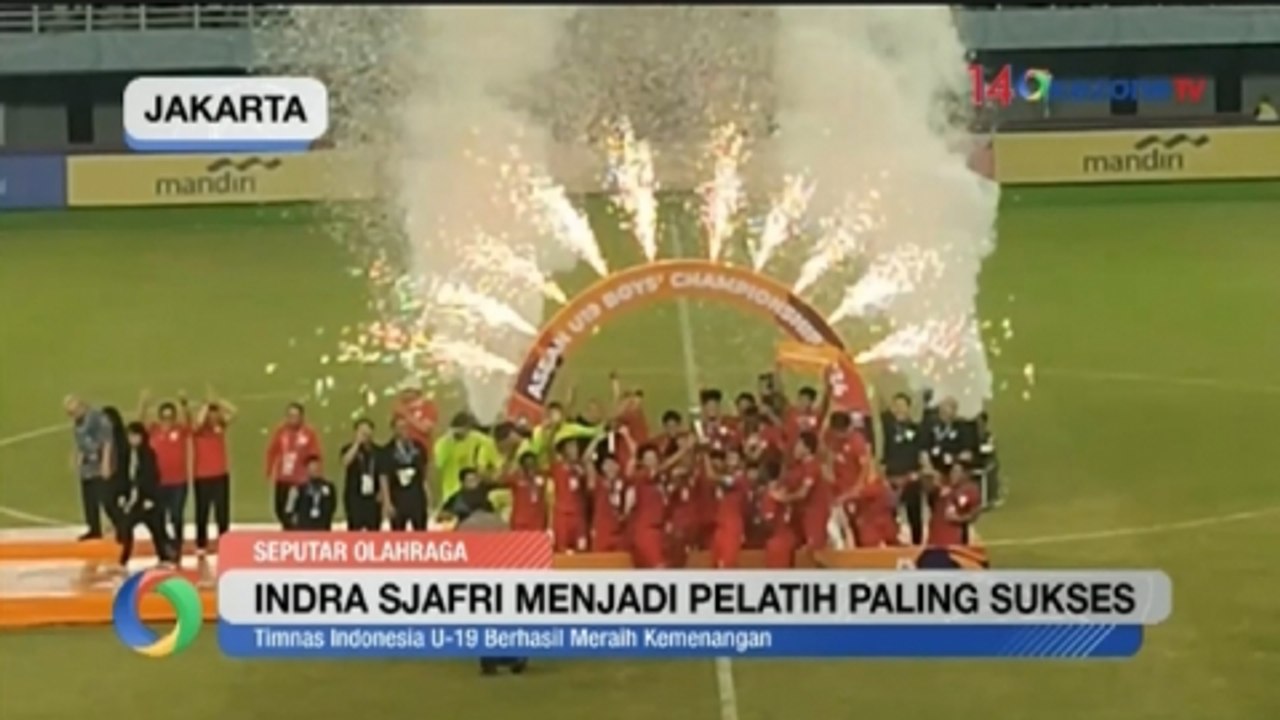 Coach Indra Sjafri menjadi Pelatih Tersukses di Timnas Indonesia Kelompok Umur