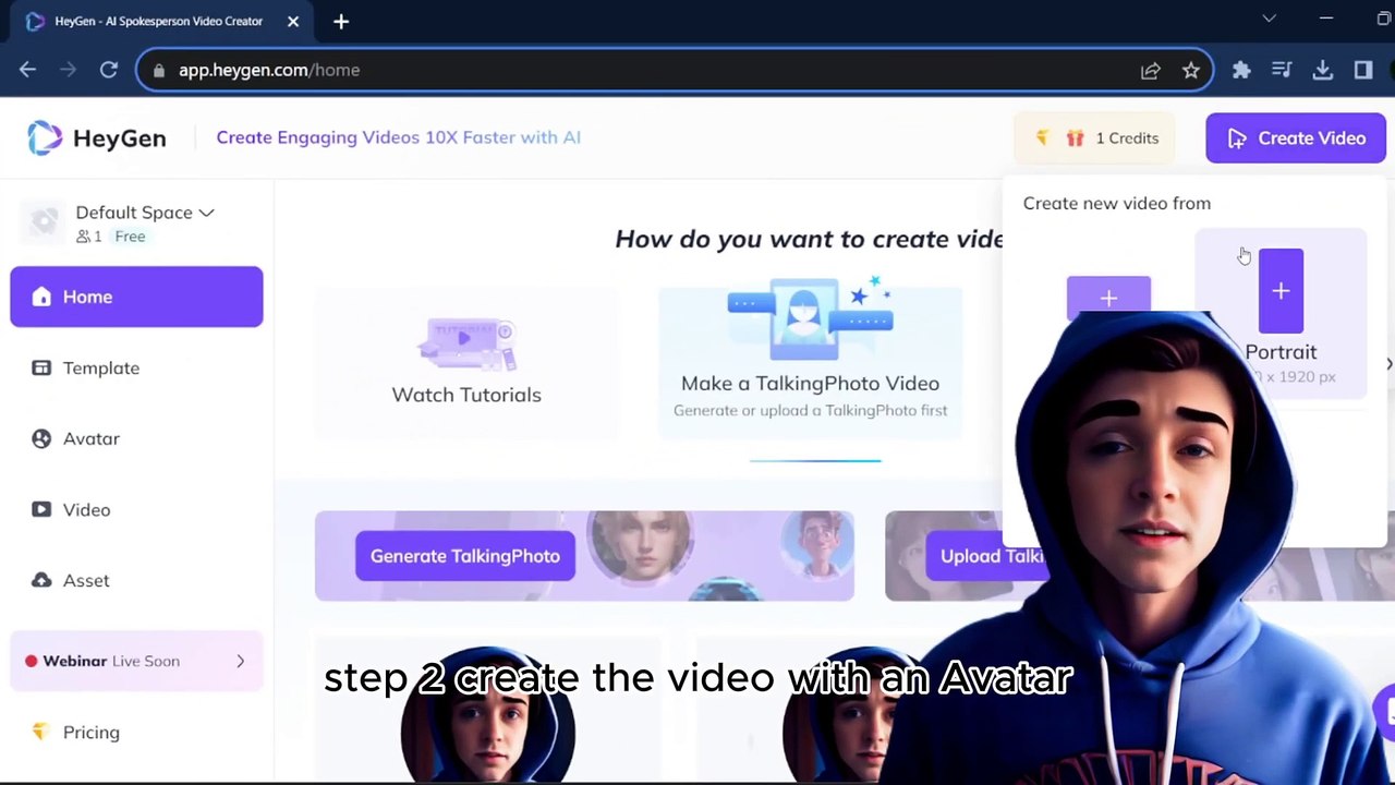 Create Your Own FREE Talking AI Avatar
