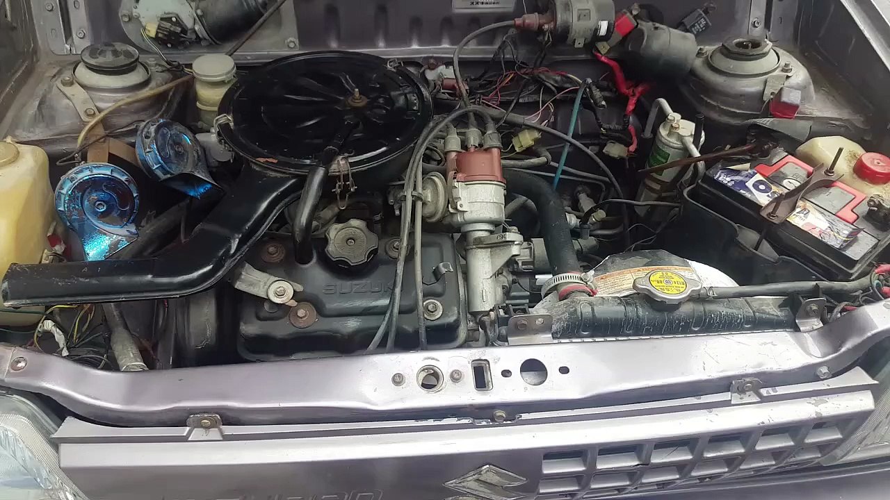 How to reduce engine vibration __ change front mounting of Mehran.