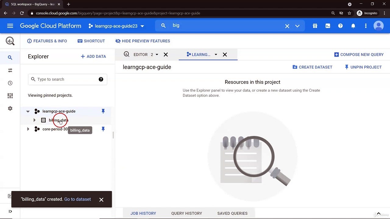 003 [Hands-on] Setting up billing exports to estimate dailymonthly charges