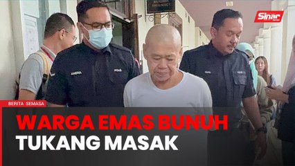 Warga emas dipenjara 13 tahun sebabkan kematian tukang masak