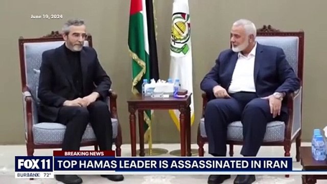 Hamas leader Ismail Haniyeh assassinated in Iran(360P)