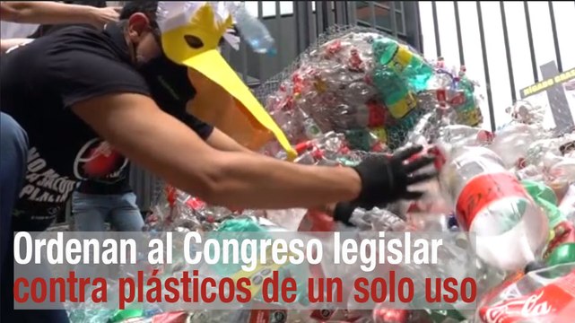 Histórica decisión: Ordenan al Congreso legislar contra plásticos de un solo uso