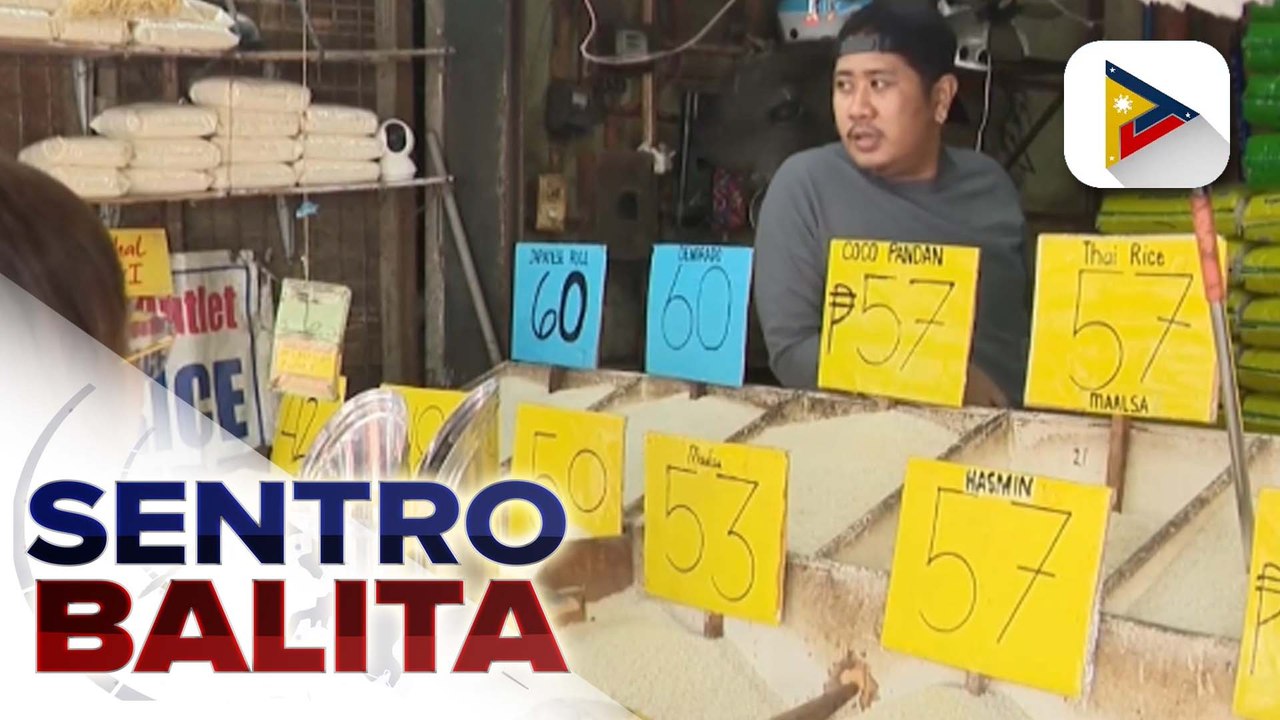 Rice-for-All Program, ilulunsad na bukas ayon sa DA; presyo ng bigas, bumaba na sa ilang pamilihan