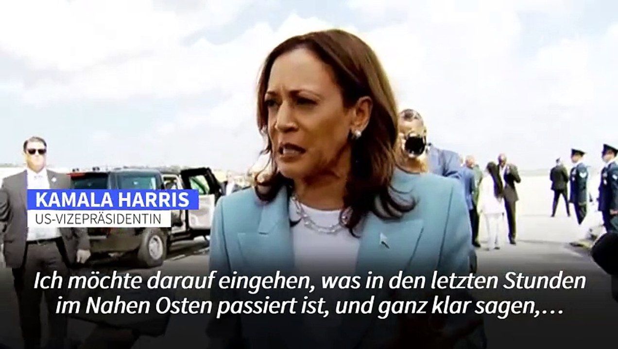 Harris: Israel 'hat das Recht, sich gegen die Hisbollah zu verteidigen'