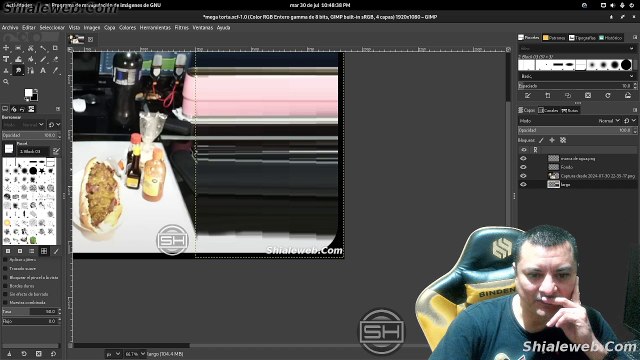 #Tutorial #GIMP en #Linux #edicion de #imagen #curso #rapido y #Facil #miniatura #diseño #grafico