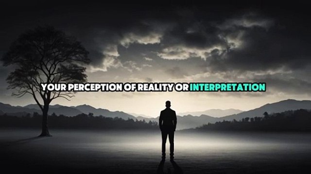 There's NO SUCH THING as REALITY... Only YOUR VERSION of It #Reality #Perception #Philosophy #MindBending #SubjectiveReality #YourTruth #PerceptionMatters #Mindset #Beliefs #Truth #Dailymotion