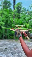 Bamboo Creations with Hydraulic Spring _Bamboo art _Diy _Bamboo _Slingshots(720P_HD)