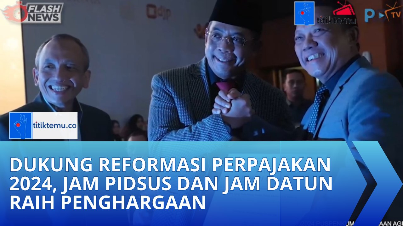 Dukung Reformasi Perpajakan 2024, Jam Pidsus dan Jam Datun Raih Penghargaan