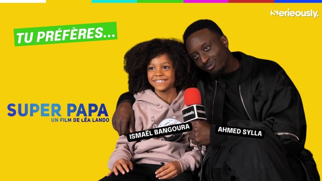 SUPER PAPA : Ahmed Sylla et Ismaël Bangoura jouent à Tu préfères