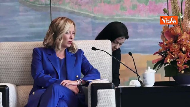 Meloni a Shangai: Puntiamo a rafforzare la collaborazione e a sostenere le nostre aziende in Cina