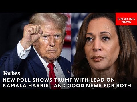 BREAKING NEWS: New Poll Shows Trump Holding Lead Over Kamala Harris—But There's Good News For Both