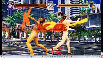 철권 7 수박비키니 쿠니미츠 대전2