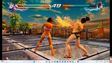 철권 7 수박비키니 쿠니미츠 대전4
