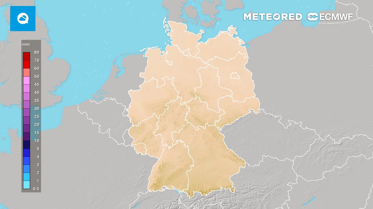 Gewitterwarnung: Heftiger Starkregen in den kommenden Tagen. Der Norden bleibt ausgenommen.